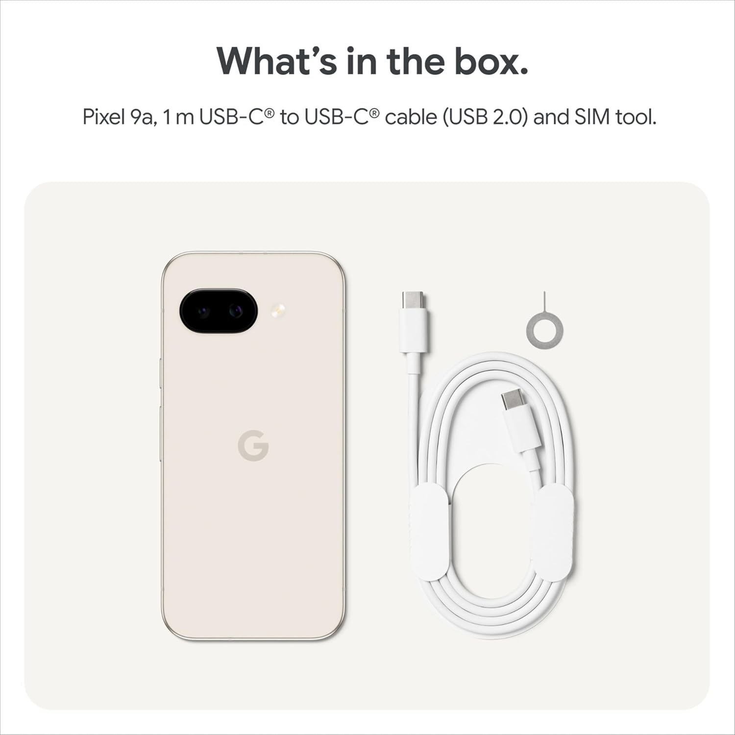 Google Pixel 9A (Porcelain, 256 GB) (8 GB RAM) - Image 3